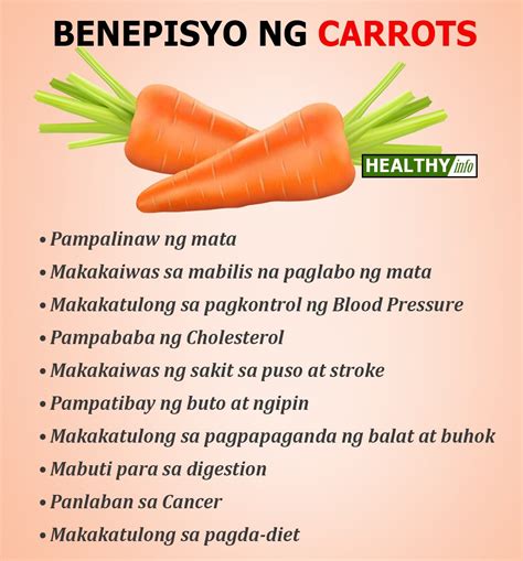 benepisyo ng carrots|Carrots: Benefits, nutrition, diet, and risks .